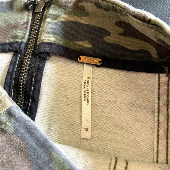 Free People Camouflage Skirt - Picture 3 of 12